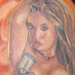 Tattoos - Girl Airbrushing on Bike - 28095
